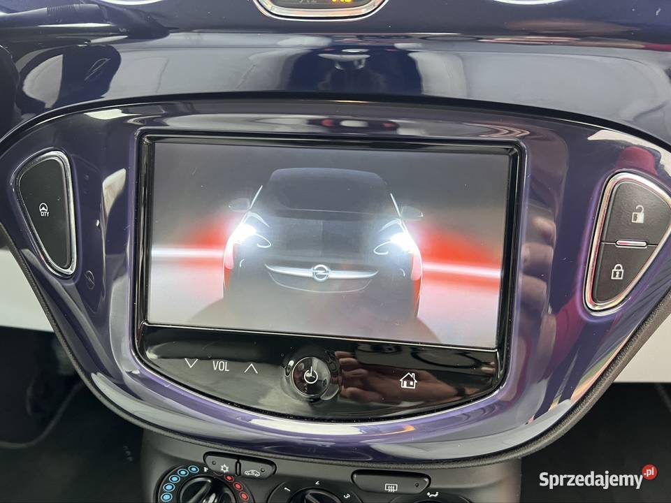 Opel Adam 12 16v LED Super STAN granatowy podkarpackie Rzeszów sprzedam