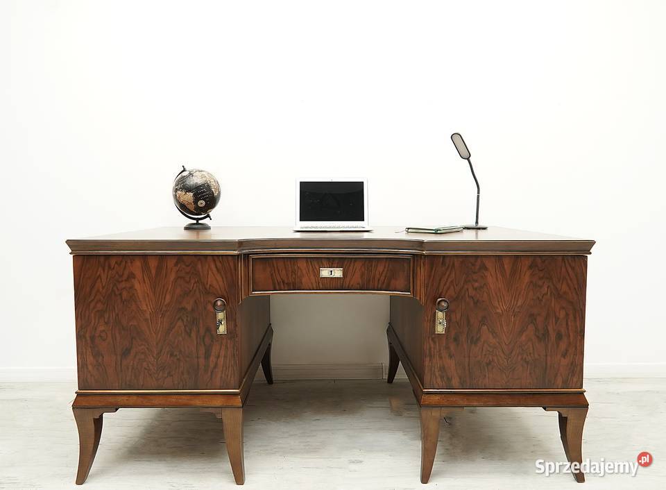 Zabytkowe biurko z lat 20tych renowacji Jerka