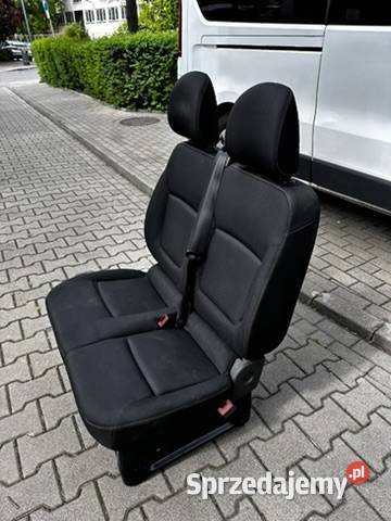 kanapa dwójka Trafic 3 Vivaro mazowieckie Warszawa