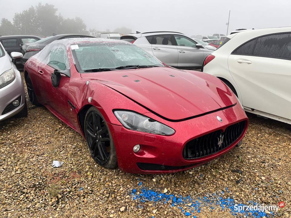 MASERATI GranCabrio 47i 450 V8 GN969 uszkodzony Katowice sprzedam