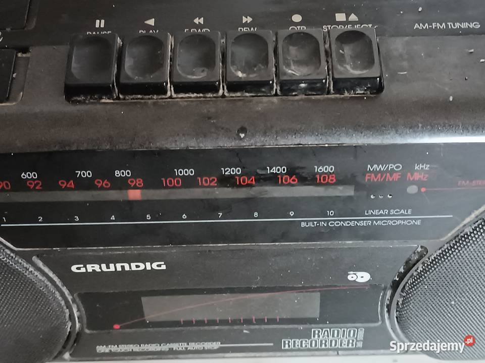 Radio Magnetofon GRUNDIG RR365 Rzeszów