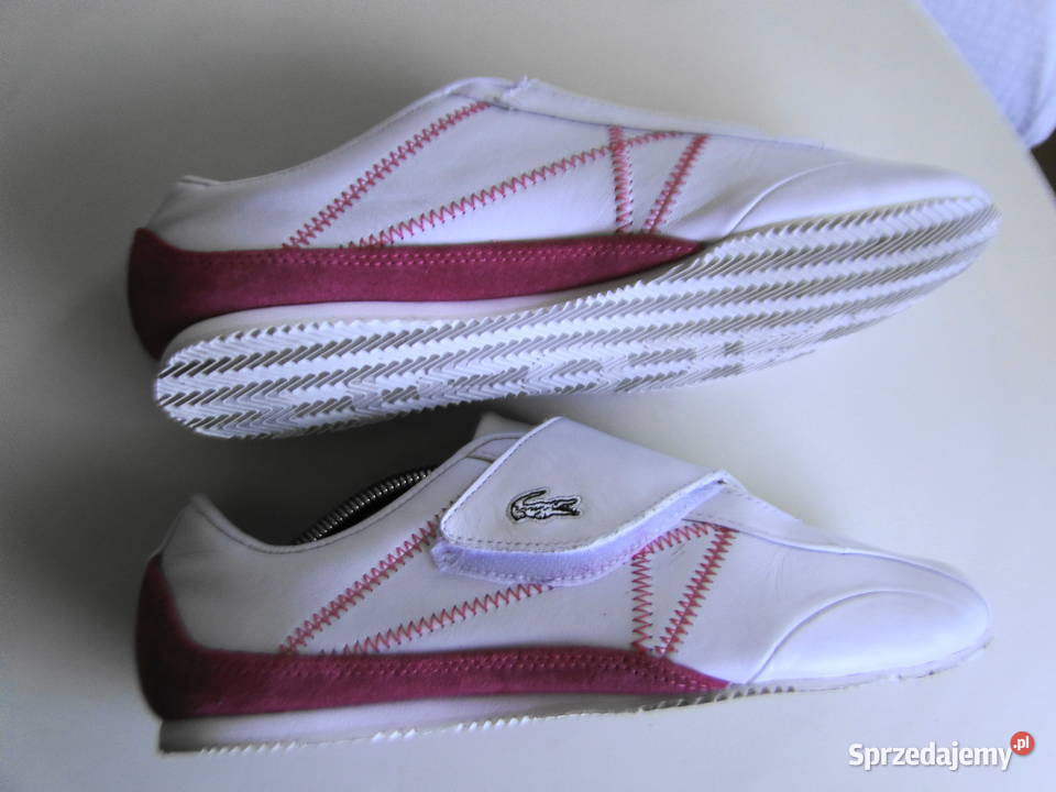 nowe buty Lacoste 39 skóra naturalna 25cm