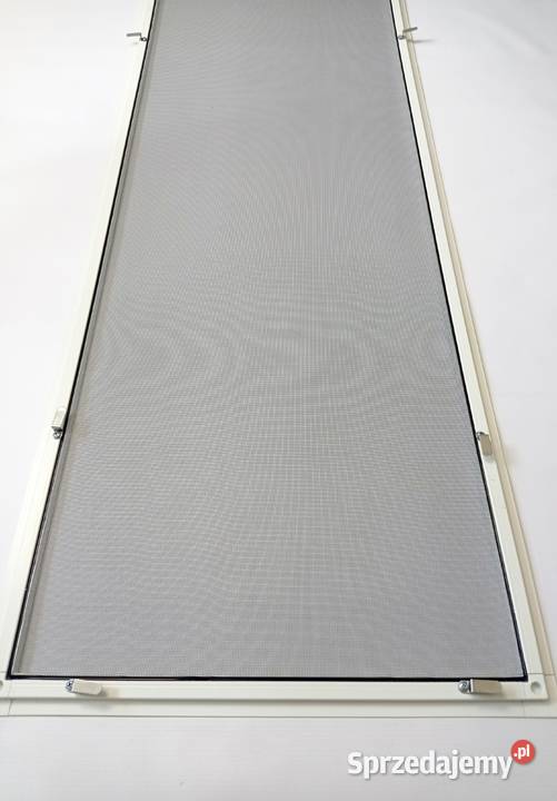 Moskitiera okienna aluminiowa biała do wymiaru biały Łask