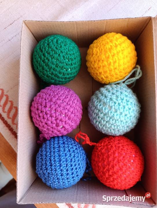 Bombki choinkowe ręcznie robione z kolorowej Kraków