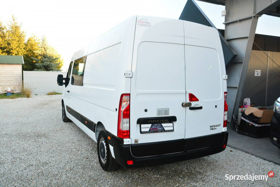Renault Master 7 osobowy brygadówka doka pełna manualna Warszawa