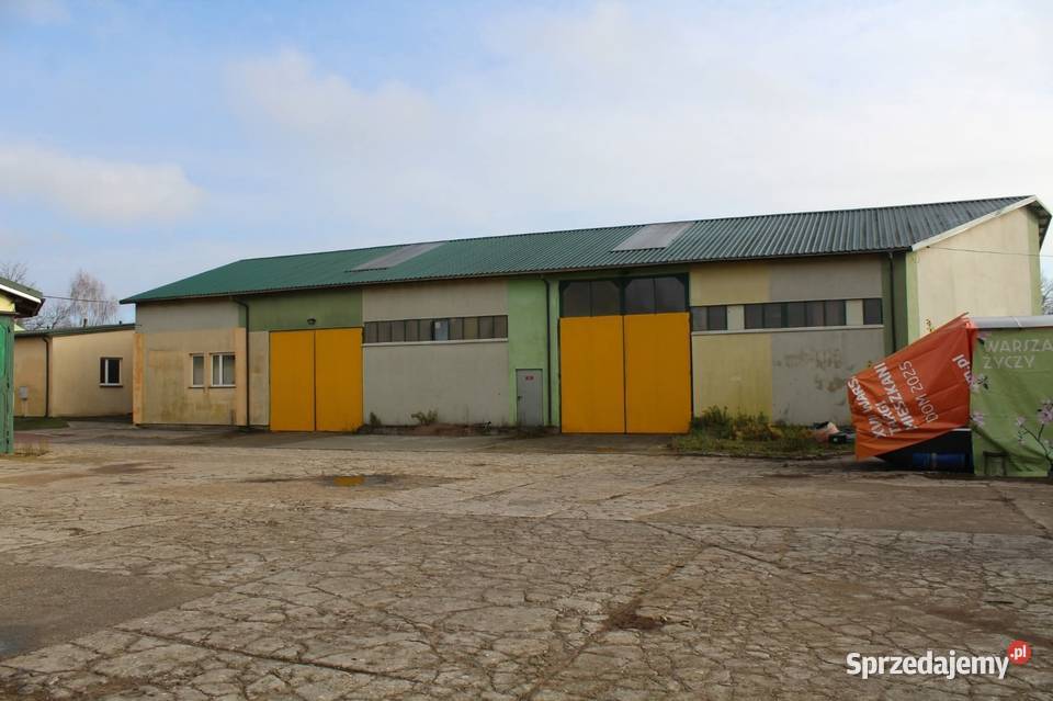 Na sprzedaż hala magazynowa usługowa w Piszu Pisz