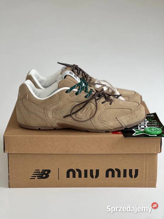 Buty BALANCE 530 x MIU MIU BEIGE GREEN 3645 Warszawa