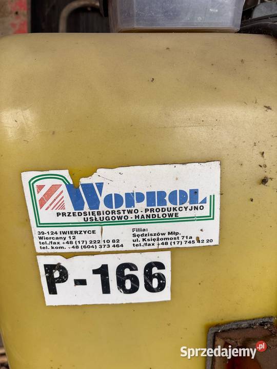 Opryskiwacz 300l woprol Do opryskiwaczy podkarpackie Brzostek