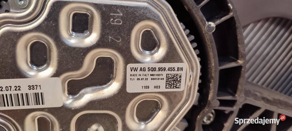 SKODA KAROQ PAS PRZEDNI CHŁODNICE KOMPLET 15 TSI