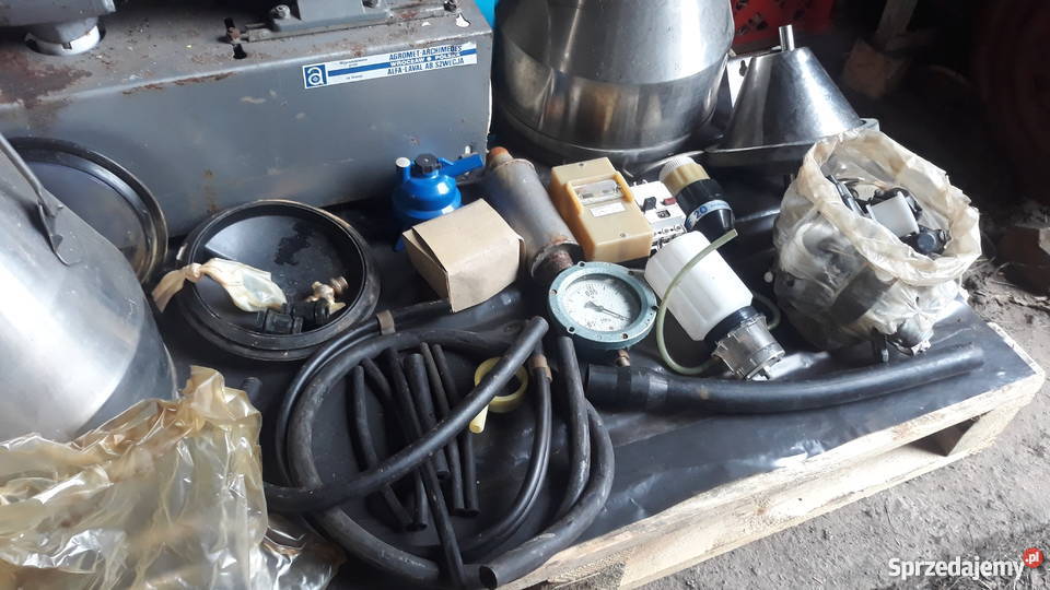 Nowa Dojarka Alfa Laval Archimedes Komplet Bydło mleczne Tążewy sprzedam