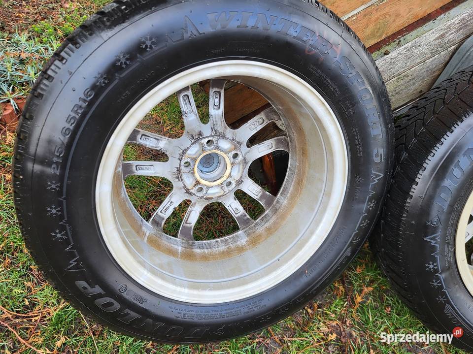 Komplet kół Alufelgi ET45 7J X 16 H2 opony Sypniewo