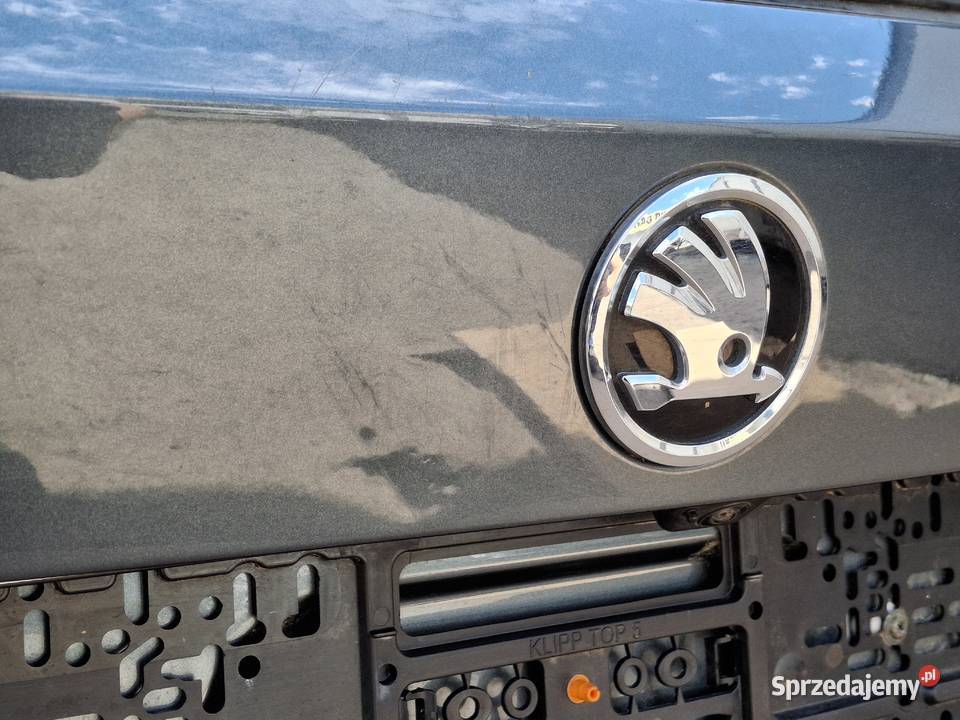 SKODA FABIA III KOMBI 6V 6V9 KLAPA BAGAŻNIKA TYŁ osobowe Bieleń