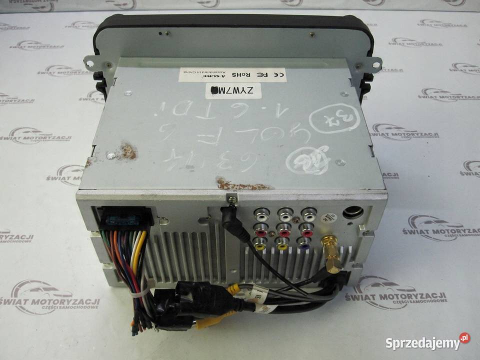 VW GOLF VI 10r radio CD nawigacja Z2020909190
