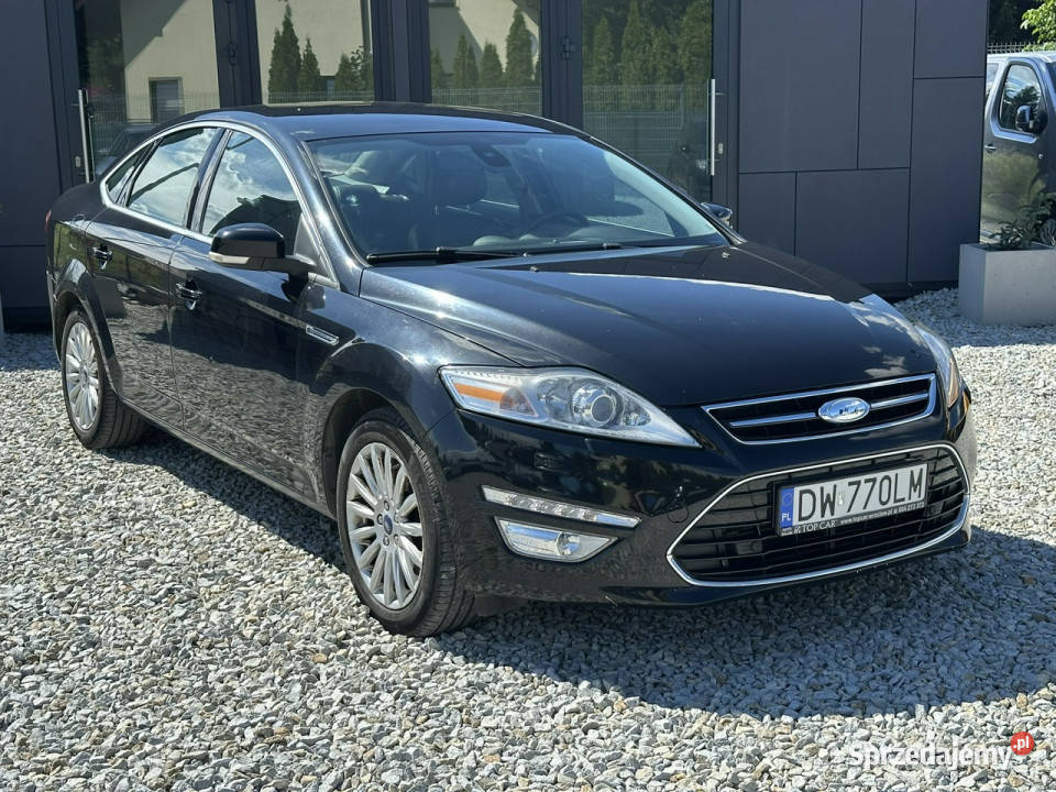 Ford Mondeo 20 TDCi 163 2010r skóry tempomat wielofunkcyjna kierownica Wrocław