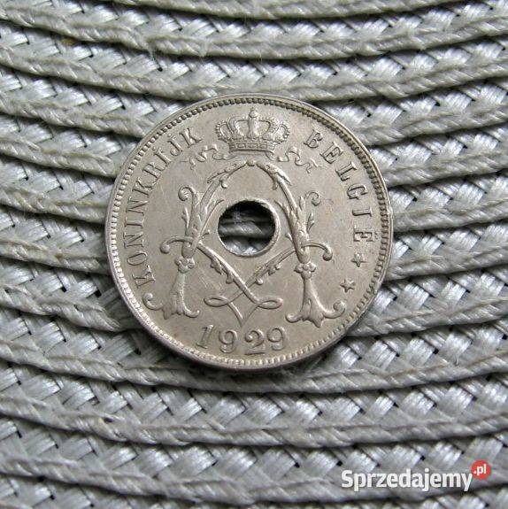Belgia 25 Centynów 1929r Kalisz