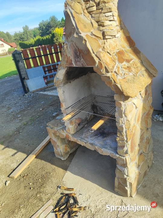 Grill betonowy kamienny