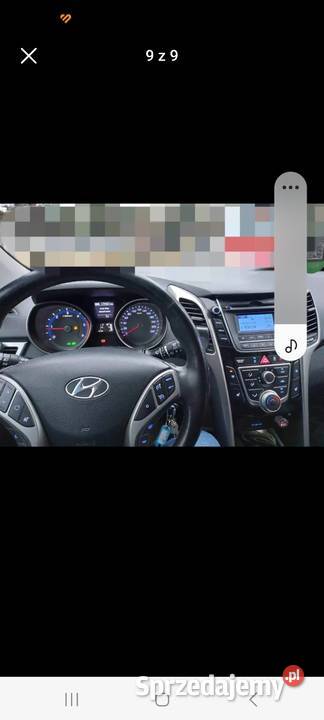 Hyundai i30 II 2013 diesel Zielona Góra