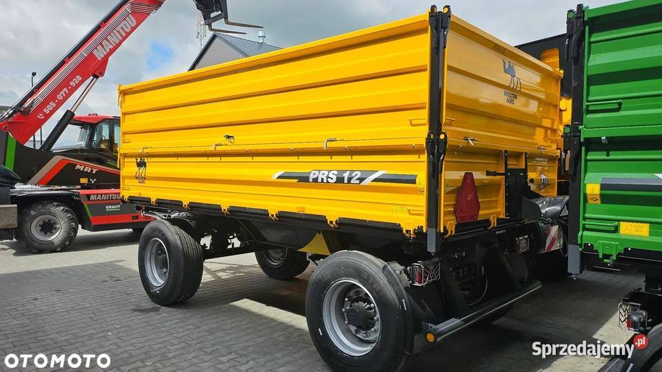 Przyczepa rolnicza burtowa PRS2W12 Wielton 12 Strzeszkowice Duże