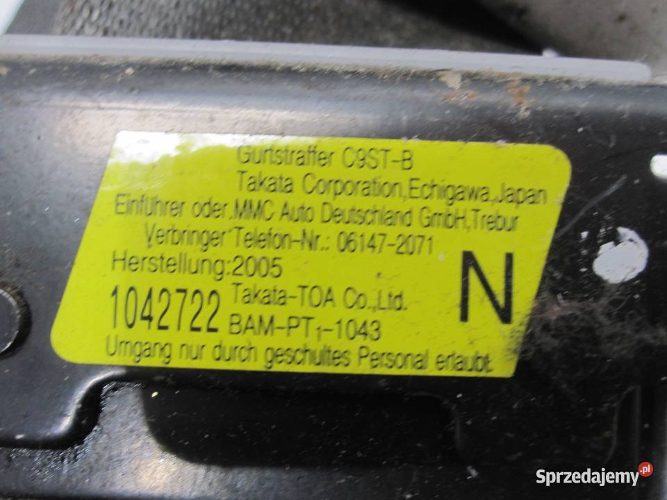 MITSUBISHI L200 07r pas bezpieczeństwa lewy Kielce