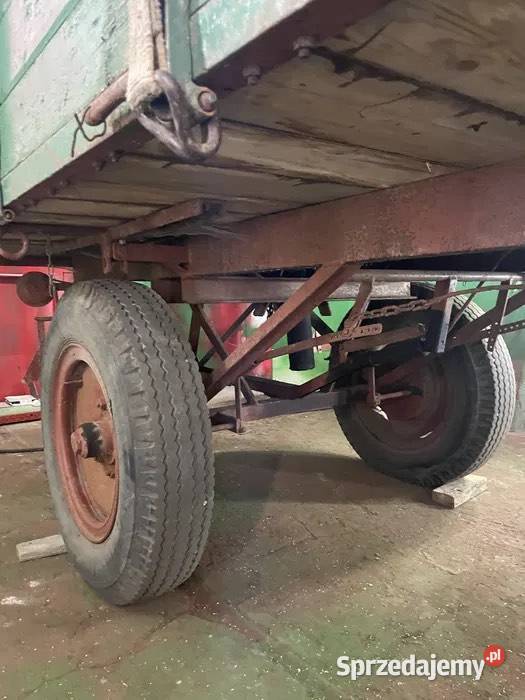 Wywrotka Przyczepa rolnicza 6 t Sterowanie Podskarbice Szlacheckie