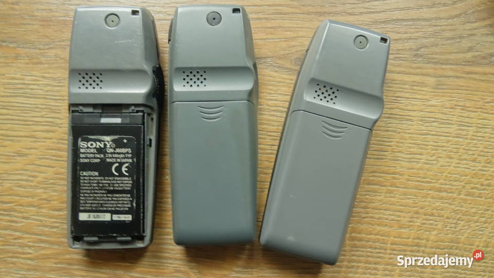 SONY CMD J70 3 SZTUKI