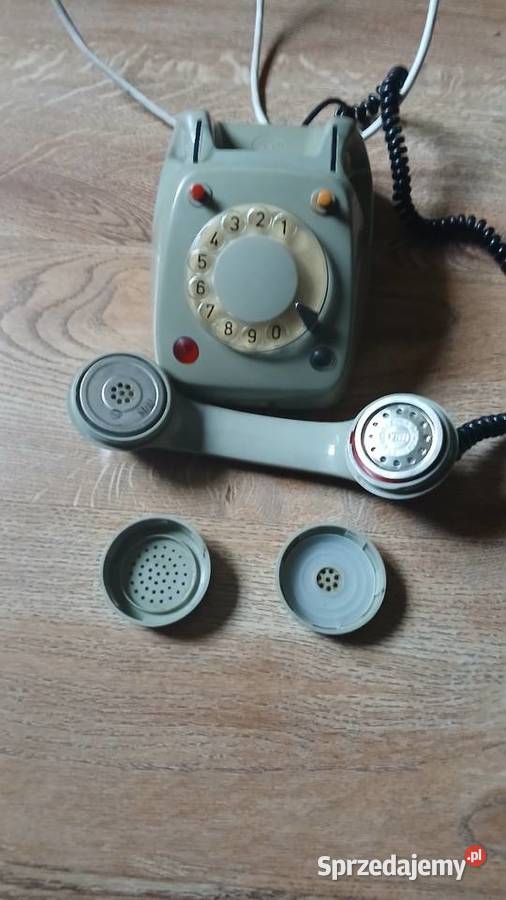 Telefon dyrektorski z czasów PRLu Telefony przewodowe Kraków