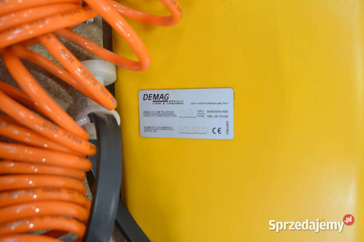 6594 MANIPULATOR PRZENOŚNIK ŻURAW RAMIE DEMAG Biertowice