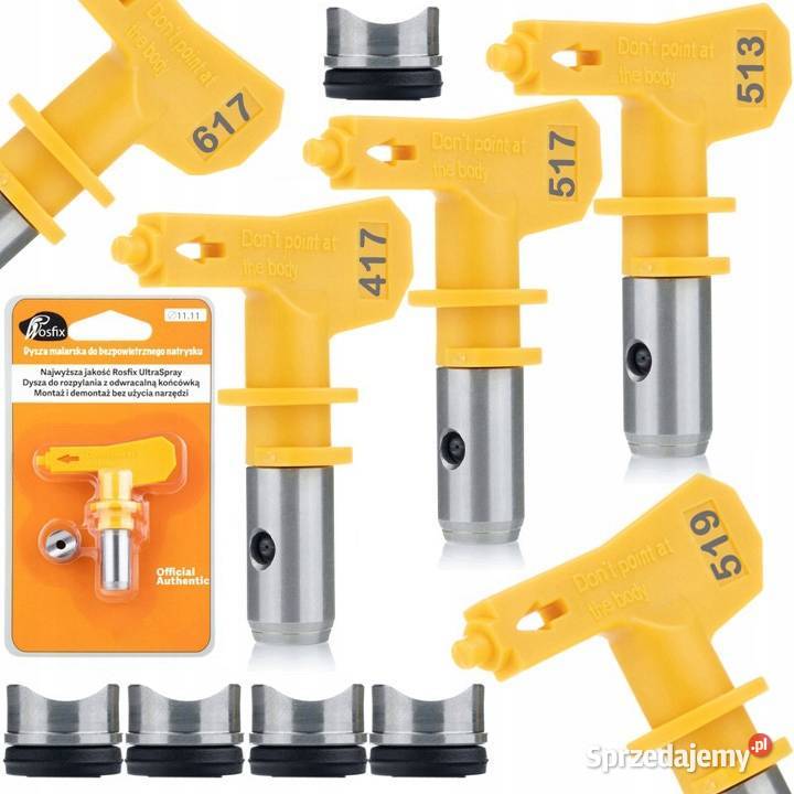 Zestaw 5 Dysz Malarskich Rosfix 5X do Uretanów