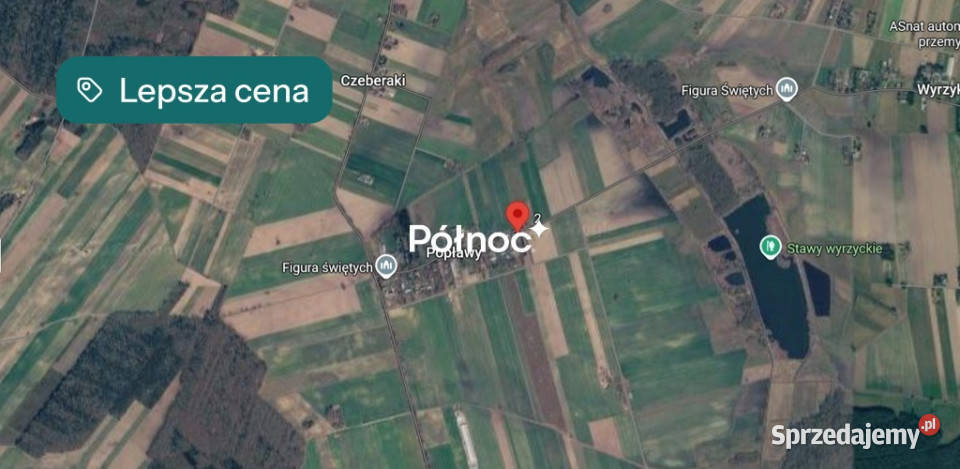 Działka 1780m I MPZP I POPŁAWY gm Stara Kornica Sprzedaż