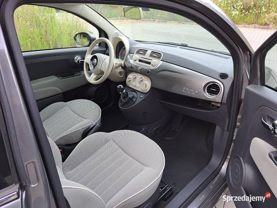 Fiat 500 Lounge 12 Benz Alu Klima Chrom w Kraju Koziegłowy