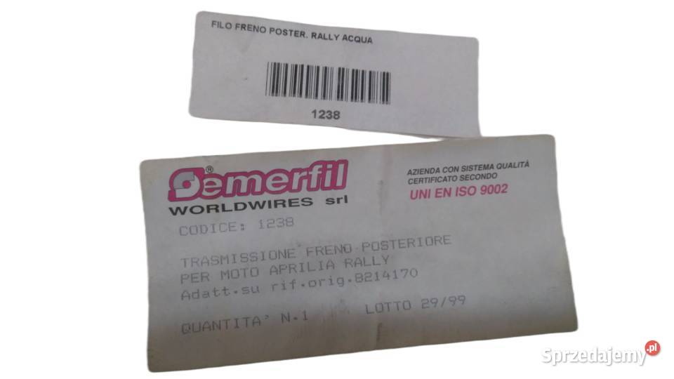 LINKA HAMULCA TYLNEGO CIĘGNO Aprilia Gulliver 50 Bielsk Podlaski