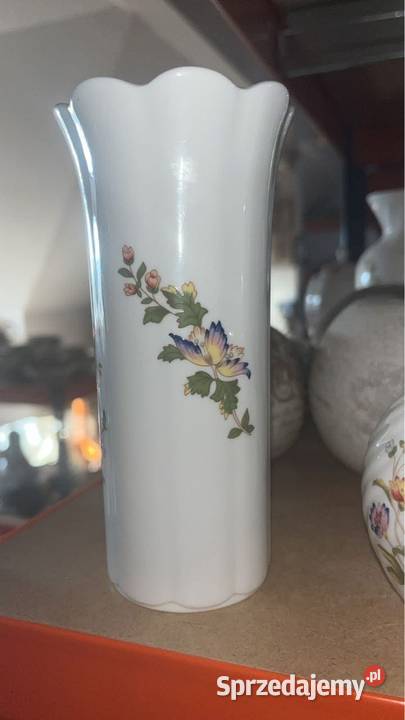 Wazonik Cottage Garden Aynsley Made in England Porcelana i szkło Gdańsk
