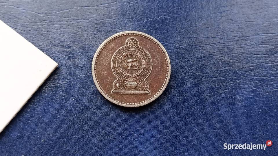 Stare monety 50 cent 1982 Sri Lanka Lesko
