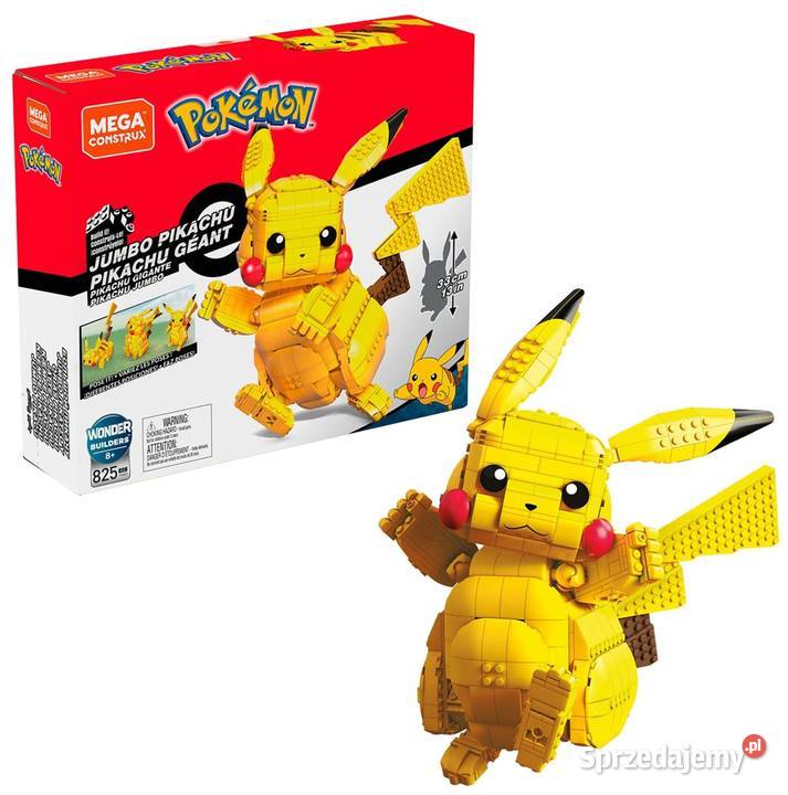 Figurka Pokemon Pikachu Klocki Konstrukcyjne Mattel Mogilany sprzedam