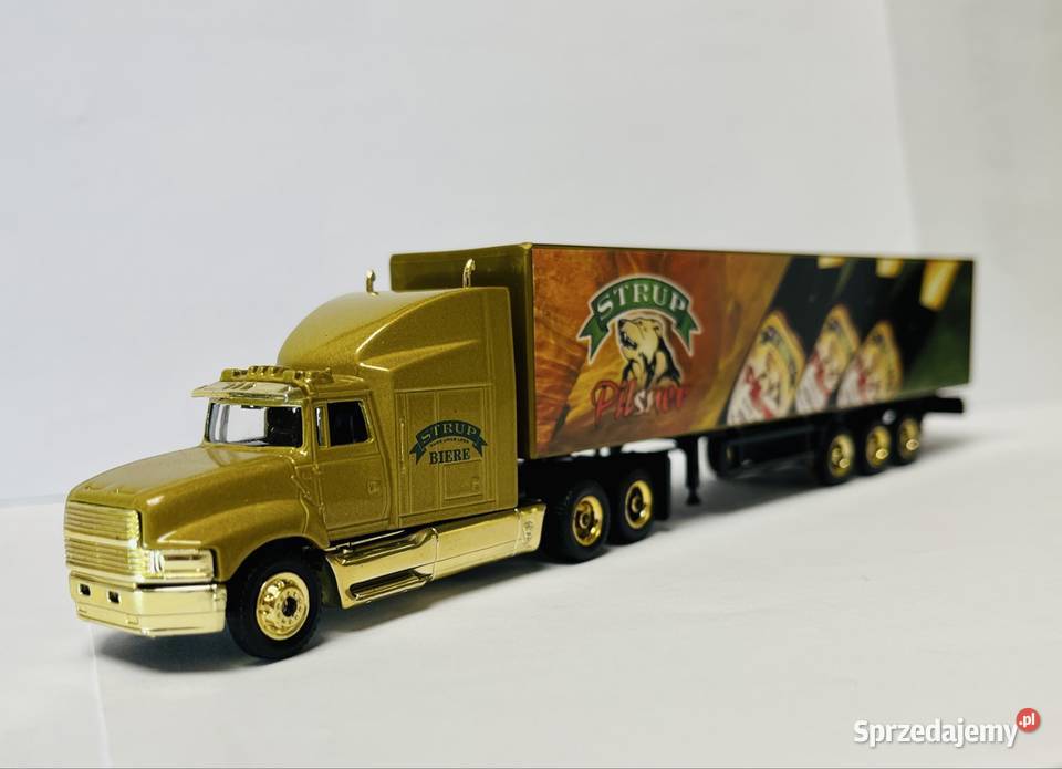 Kolekcjonerski model auta ciężarówki TIR z