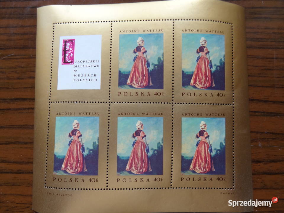 Znaczki pocztowe Polska Fi 1662 B1 Ark Jarosław