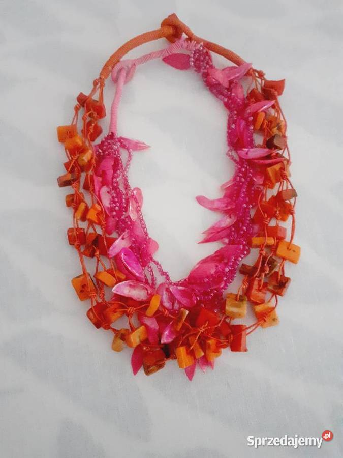 naszyjnik korale 2 Pozostałe Pozostałe sprzedam