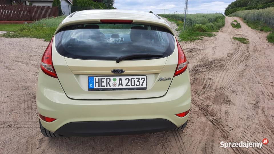 Ford Fiesta 125 benzyna rocznik 2009 przebieg Fiesta Luboń sprzedam