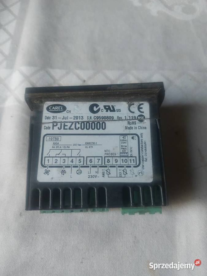 CAREL PJEZC 00000 REGULATOR TEMPERATURY Nowy Sącz sprzedam
