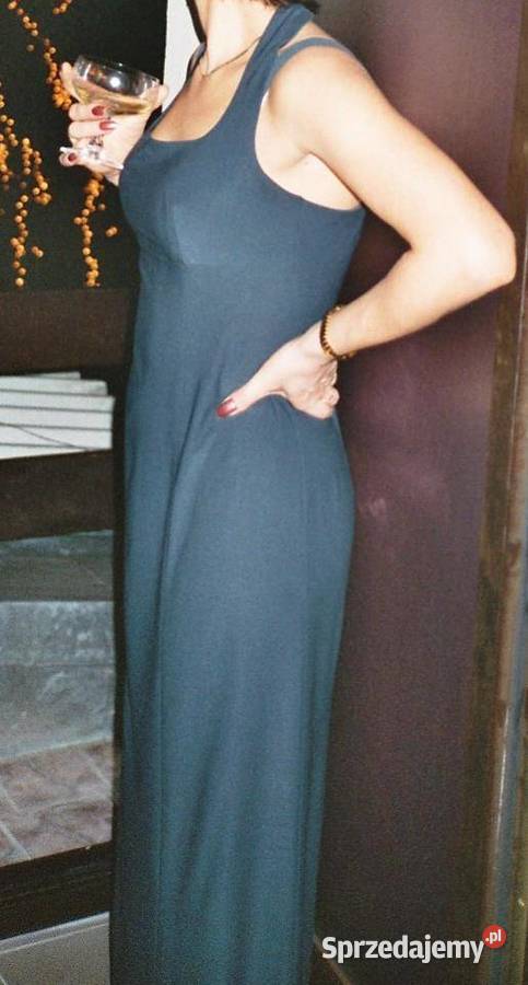 Sukienka suknia długa M na karnawał studniówkę