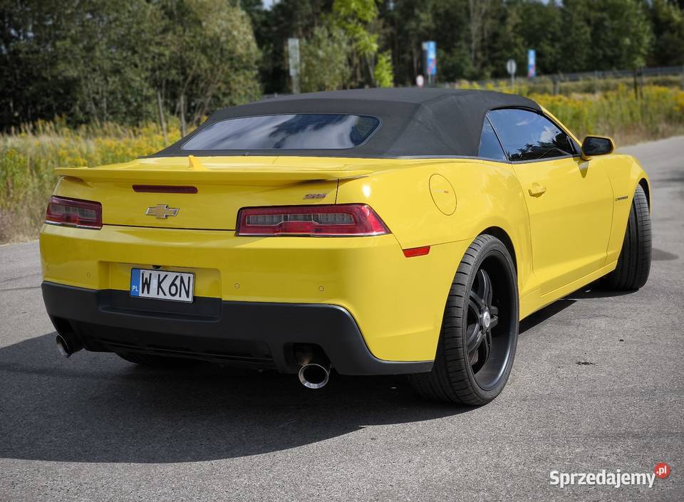 Chevrolet Camaro SS Kabrio 62 V8 2015r wspomaganie kierownicy Góraszka