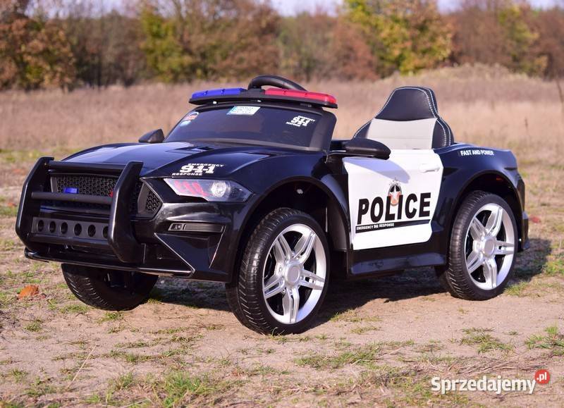 Auto samochód na akumulator POLICJA Sport Rowerki i pojazdy Myszków