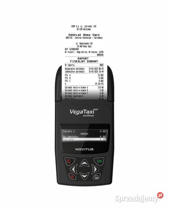 Novitus TXE Cezar2Vega Taxi Nowy Targ