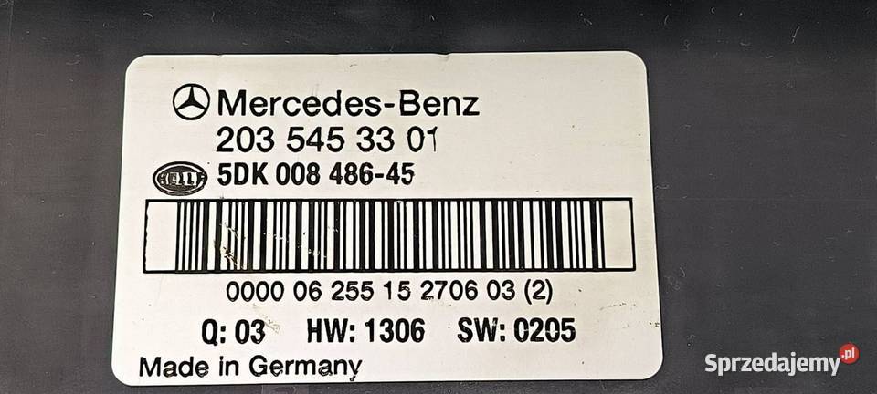 SKRZYNKA BEZPIECZNIKÓW MERCDESBENZ C 160 kujawsko-pomorskie Lipno sprzedam