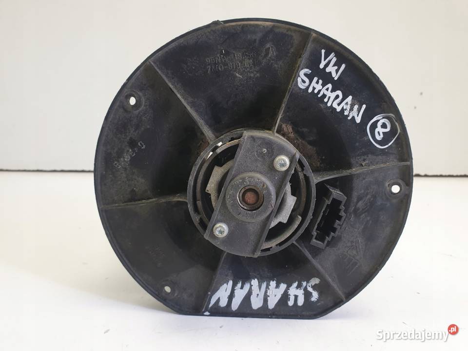 VW Sharan WENTYLATOR DMUCHAWY nawiewu TYŁ Dmuchawy Janów