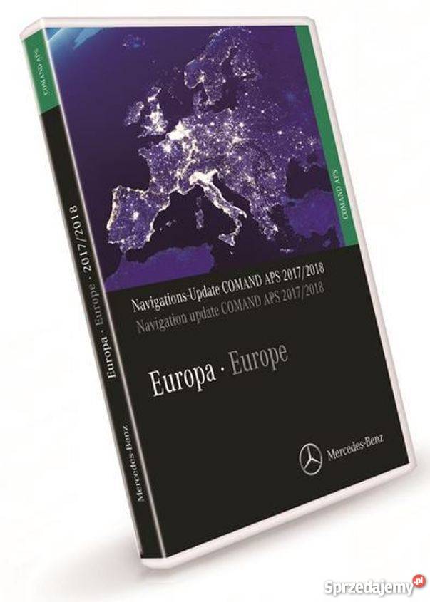 Mercedes Klasa E S211 aktualizacja mapy Szczecin