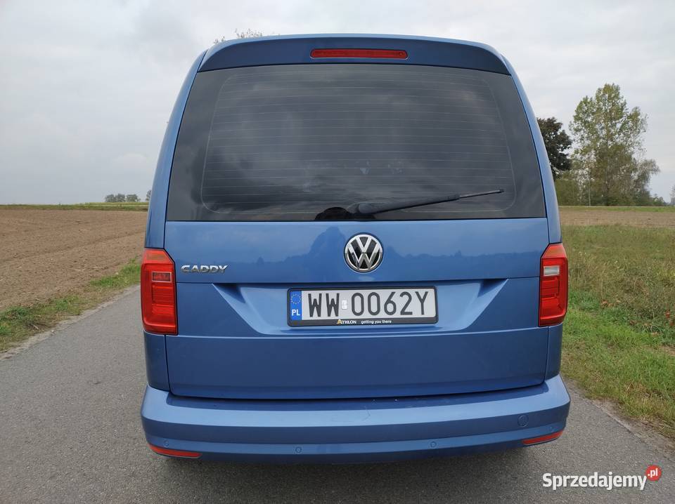 Volkswagen Caddy z 2019 r 20 TDI 150 radio lubelskie Borki