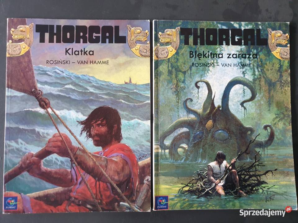 Thorgal 7 komiksów pierwsze wydanie Orbita pomorskie