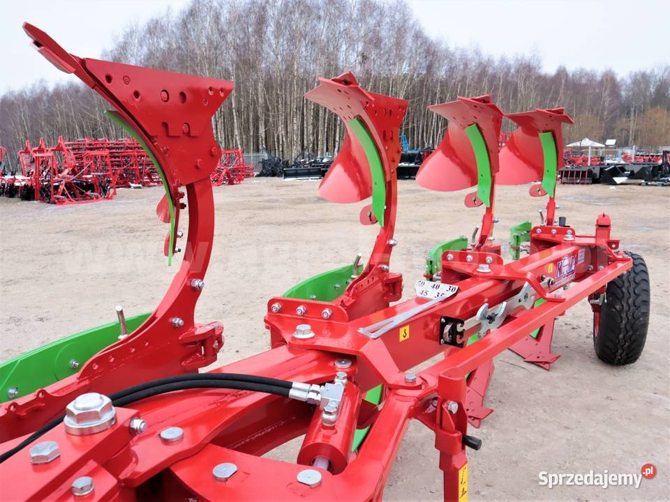 Pług obrotowy KOJA 4 skibowy 3 5 Solidny Unia nieuszkodzony Pasłęk
