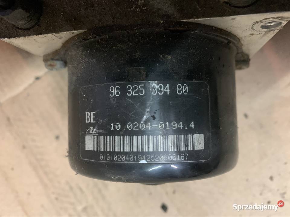 9632539480 pompa sterownik abs peugeot 206 Pompy hamulcowe Szczecin